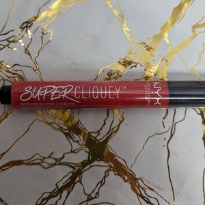 NYX Cosmetics Super Cliquey Matte Lipstick In the Red